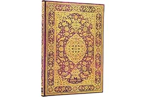PAPERBLANKS 2026 The Orchard (Persian Poetry) Midi 18-month Horizontal Hardcover Flexi Dayplanner 2025-2026 (Elastic Band Closure): Kalendarz 18-miesięczny