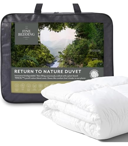 The Fine Bedding Super-King-Bettdecke 13,5 Tog - Hypoallergen, Waschbar, Mit Recyceltem Eco Smartfil