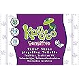 Kandoo Sensitive Flushable Moist Toilet Tissues, 12 x 60 Wipes ( Total 720 wipes), Biodegradable, Toilet Training Wet Toilet Tissues, Fragrance Free for Sensitive Skin, Toddler Wipes, Multipack