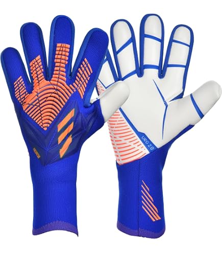 Guanti Da Portiere Per Bambini E Ragazzi Con Ginocchiere - Taglia 9, Lattice Di Qualità, Protezione Dita, Antiscivolo, Traspiranti, Set Completo
