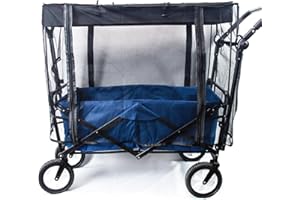 ‎KEXIKELE Insektenschutznetz für zusammenklappbare Bollerwagen und Gartenkarren - Schützen Sie Ihr Kleinkind vor Insekten auf Outdoor-Abenteuern.