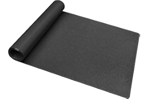 innhom Bodenschutzmatte Fitness Unterlegmatte für Fitnessgeräte Multifunktionsmatte, 200 x 90 cm / 152 x 76 cm, Bodenmatte Unter Laufband, Ellipsentrainer, Peloton Fahrradmatte
