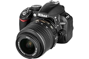 Nikon D3100 Digital SLR Camera with 18-55mm VR Lens Kit (14.2MP) 3 inch LCD (Renewed)