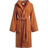 Bassetti Morbido Accappatoio 400 gr con Cappuccio 100% Cotone Uomo Donna Spugna Taglie Forti - ITALY Designed - Collezione MO