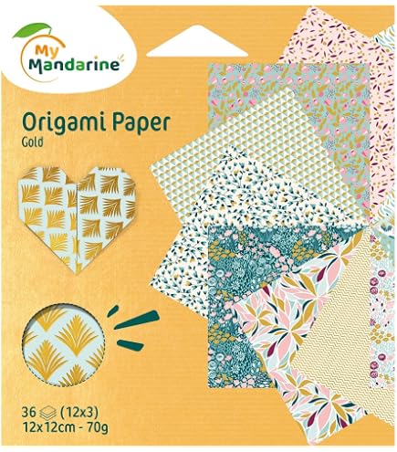 Kit Origami Mille Grues – 1020 Feuilles Papier 7,5 X 7,5 Cm, 20 Couleurs – Avec Cordon Et Perles – Origine Japon