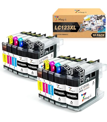 Encres Compatibles Brother DCP J132W ( Cartouches LC123 XL X1 4 5 8 9 10 12 16