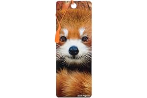 3D LiveLife Bookmark - Baby Red Panda from Deluxebase. A Red Panda Bookmark with lenticular 3D Artwork Licensed from Renowned Artist David Penfound