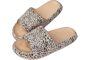 Heflashor Unisex Badeschuhe Cloudyzz Schlappen Wolke Hausschuhe rutschfeste Pantoletten Weich Eva Badelatschen für Damen Herren