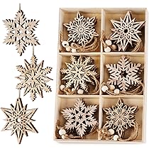 Aazon.co: FairySandy 240 Pcs Christas Wooden Beads Craft Wood Beads 0.63 Inches Hanging Red