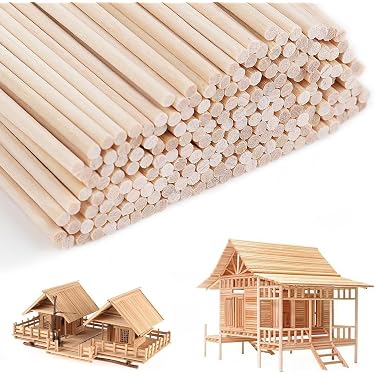 500 Bastoncini Di Legno Colorati Per DIY - Set Creativo Per Bambini, Lavoretti E Decorazioni Fai Da Te