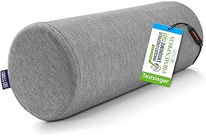 ‎DYNMC YOU Nackenrolle mit Bezug - Kissenrolle - VERGLEICHSSIEGER SEHR GUT - [MIT PHYSIOTHERAPEUTEN ENTWICKELT] Kissenrolle mit Physiotherapeuten Entwickelt - Knierolle Lagerungsrolle, Neck Pillow, Nackenrolle