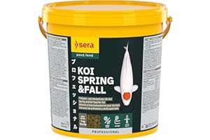 sera Koi Futter Professional Spring & Fall | Koifutter 7 kg (21 l) | leicht verdaulich unter 17°C | stärkt Immunsystem | Co-Extrusion Verfahren | Krankheitsvorbeugung | optimale Winter-Vorbereitung
