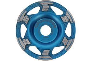 Mola a tazza diamantata PRODIAMANT ST50 125 mm x 22,2 mm Smerigliatrice per cemento ad alte prestazioni con attacco universale