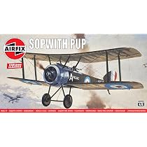 Airfix 1/72 Sopwith Pup - Maquette Avion Biplan WWI Vintage Classic