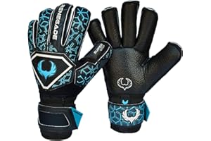 Renegade GK Triton Gants De Gardien De But (Tailles 5-11, Level 2) 3+3MM Super Grip & Pro-Tek Fingersaves | Gant de Football pour Terrain Dur | Gant Gardien de But Adulte, Homme, Junior, Enfant