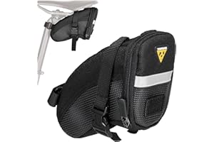 Topeak Aero Wedge Pack Small, Borsello Sottosella Unisex Adulto, 0.66 L, ‎Nero
