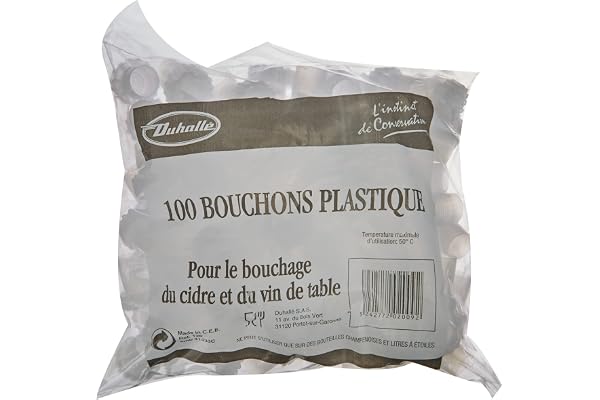 DUHALLE 100 Bouchage Bouteilles, blanc