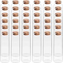 WenYa Confezione da 48 mini bottiglie di liquore, 100 ml, vuote, in plastica, con coperchi (tappi a vite neri a prova di perdite), riutilizzabili, in miniatura, con etichette, imbuto, per matrimoni e
