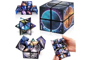 EICHHOO Spielzeug ab 7-8-9-10-11 Jahre Junge: Geschenke für 6-12 Jährige Jungen Mädchen Infinity Cube Zauberwurfel Spiele ab 8 9 10 Jahre Junge Geschenkideen Anti Stress Würfel IQ Puzzle für Kinder Erwachsene