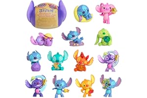 Just Play Disney Stitch Outta This World Collectible Mini Figure Capsule, 5 cm Figurine, Blind Box, Toy for Collectors, Fans, Girls, Boys, Kids, Ages 3 and Up