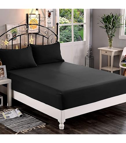 Elegant Comfort Premium-Bettlaken King Size – 1500 Mikrofaser, Knitterfrei & Weich Wie Im Hotel