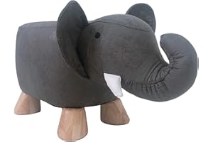 ‎HOQ HOQ Tierhocker für Kinder (Elefant)