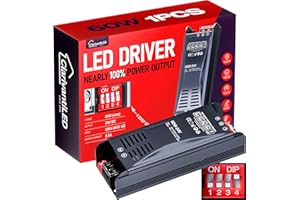 ClarivantiLED Transformateur LED dimmable 24v 60W 2.5A 1pcs 230V 220V Alimentation DC Transfo pour ruban driver alimentation basse tension transfo pour LED power supply tranformateur alim 24v