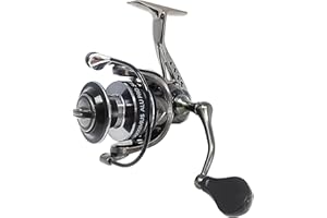 FLADEN Fishing - MAXXIMUS ALU PRO 530/540 Reel Front Drag 5 plus 1 Ball Bearing Aluminium Fixed Spool Gear Ratio 5.1:1 and Spare Spool - For Freshwater & Light Sea
