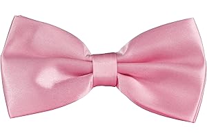 BomGuard Nœud papillon hommes - pour smoking, avec crochet,déjà lié et réglable