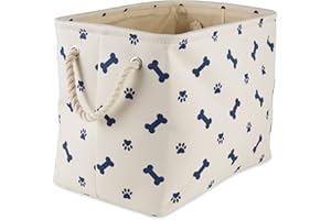 Bone Dry DII - Cesta de Almacenamiento para Juguetes de Mascota, para decoración del hogar y Uso Diario.