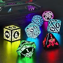 Dadi D&ap;D, Dadi da Gioco per Dungeons and Dragons HNCCESG Set Dadi D&ap;D