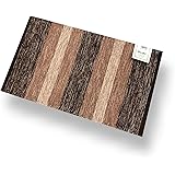 Tappeto Stuoia Cucina Multiuso 100% Cotone Indiano Sfumato 6 Misure 6 Colori CH (Beige, 50x80)