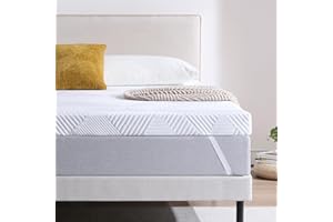 Twirest Surmatelas 160 x 200CM, Épaisseur 7,5CM, Mousse Mémoire à Gel, Confortable et Respirant, avec Design Antidérapant et Housse de Matelas Amovible et Lavable