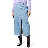 The Drop Gonna A Colonna di Jeans Dixon Denim Skirt Donna