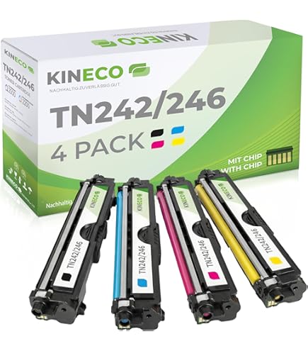 Pack 4 Toners Compatibles Brother MFC 9330CDW - Noir, Cyan, Jaune, Magenta