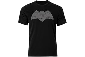 682 DESIGNS Batman Chest Logo T-Shirt Team Bat T-Shirt Black Tshirt