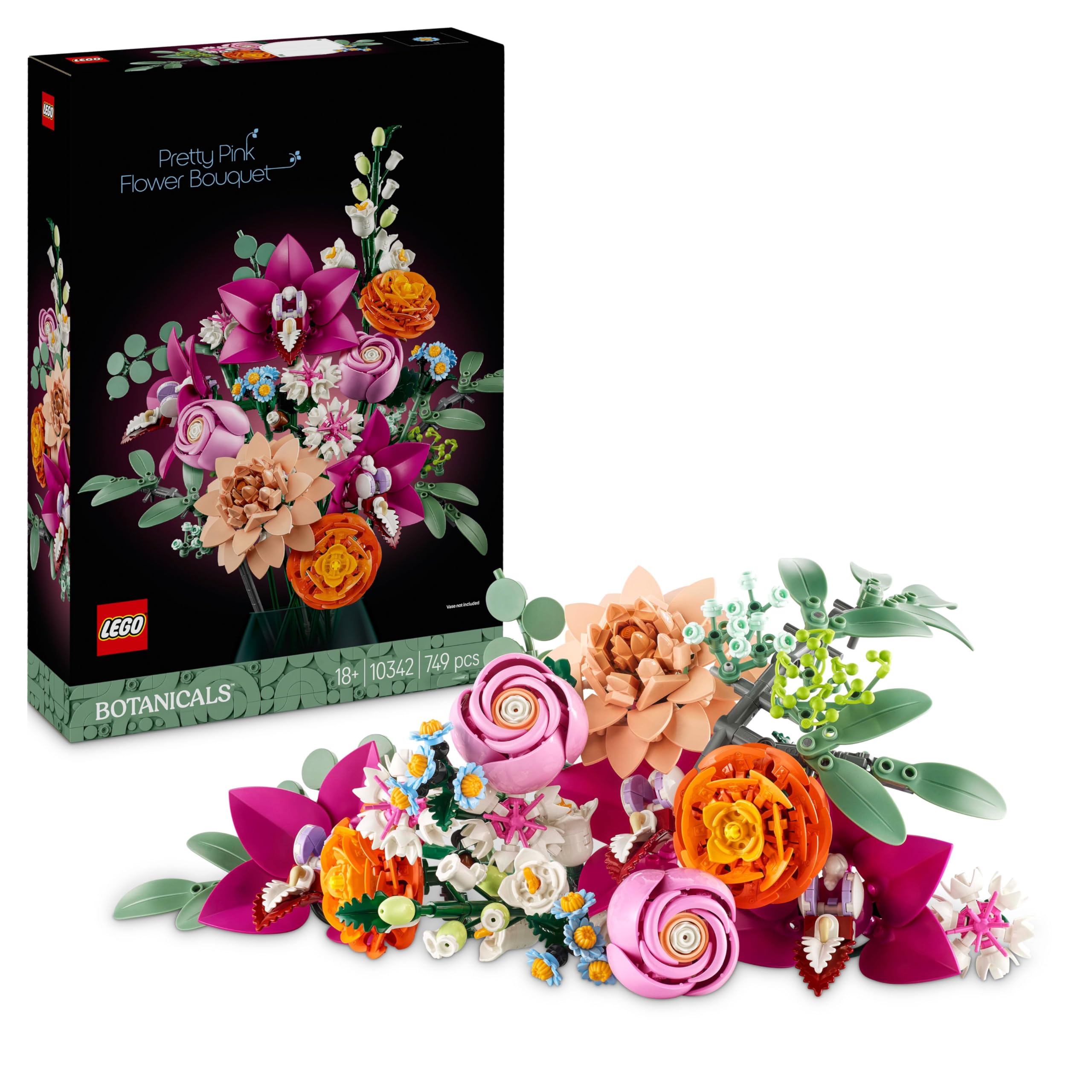 LEGO Botanicals Flores Fantasía Rosa 10359