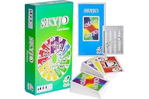 NTGRTY Kartenspiel,Unterhaltsame Kartenspiel für Jung und Alt Strategie Zahlenkartenspiel für 2-6 Spieler Zum Spielen, Klassische Kartenspiele, Gesellschaftsspiele