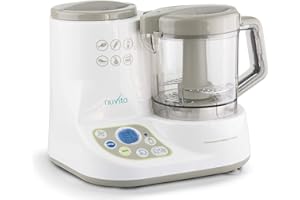 Nuvita 1966 | Mixeur Bebe | Robot Bebe Cuiseur Mixeur | Robot Cuisine bebe | Cuiseur Vapeur Bebe | Mixeurs, Robots et Presse-Aliments | Machine Puree Bebe | Robot Cuisine Multifonctions Bebe