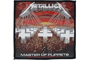 Metallica Master Of Puppets Unisex Patch multicolor Band-Merch, Bands
