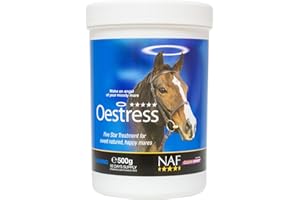 NATURAL ANIMAL FEEDS NAF 5 Star Oestress - Horse Feed for Mare Care, 500g Unflavoured Extruded Kibble