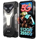 Ulefone Armor 34 Rugged Mobile 5G, 25500mAh 66W 32GB+512GB/SD-2TB Android 15 AI Smartphone 6.95" FHD+ Mobile Phone 120Hz with