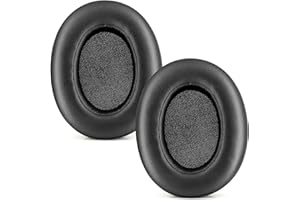 ZLIT WH-910N nauszniki, wymienne nauszniki pasują do Sony WH-XB910N XB910N słuchawki nauszniki poduszka piankowa osłona (czarne)