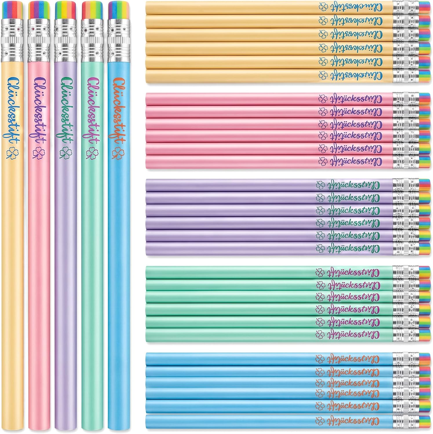 Expertenurteil & Zusammenfassung : 30 Stück Glücksstift Bleistift Pencil Set mit