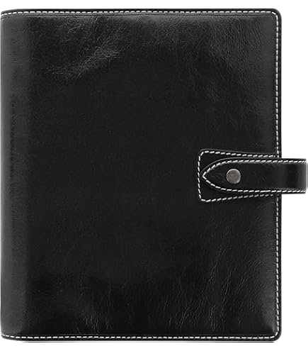 Filofax Saffiano Fluoro Zip Organizer, Personal Compact Size, Fluoro Pink - Cross-Grain, Leather-Look, Six Rings, Week-to-View Calendar Diary, Multilingual, 2022 (C028751-22