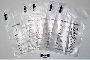 SWOOSH MEDIA 25 No Mixed Coin/Money Bank Bags