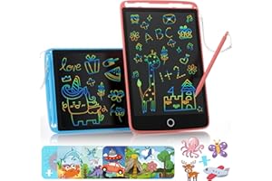 KIDWILL Kinder-Tablet, 25,4 cm, 25,4 cm (25,4 cm), Farbbrett, Zeichenblock, Zeichenbrett, Lernspielzeug für Jungen und Mädchen von 2 bis 6 Jahren, 2 Stück