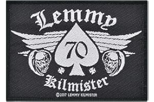 Motorhead Lemmy 70 Black Patch
