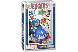 Funko Pop! Comic Cover: Marvel - Marvel Avengers #4 - (1963) - Figura de Vinilo Coleccionable - Idea de Regalo- Mercancia Oficial - Juguetes para Niños y Adultos - Muñeco para Coleccionistas