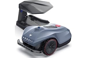 HOOKII Neomow X SE Robotic Lawnmower without Boundary Cable, up to 3000 m², 3D LiDAR SLAM+Vision Fusion Mapping, No RTK Station Required, with 4G Module and GPS, Cutting Height 30-85 mm, 45° Slope